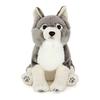 Colorata Wolf Plush Toy (Parent/Real Animal Family/Gentle Touch) Realistic Animal Toy Doll Gift Present Birthday (Meter Read 2 Times) / Christmas