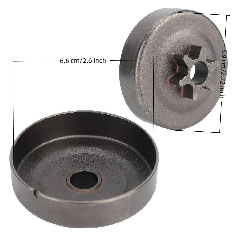 2PCS E-Clip Clutch Drum Sprocket Kit for STIHL 017 018 021 023 025 MS170 MS180 MS210 MS230 MS250