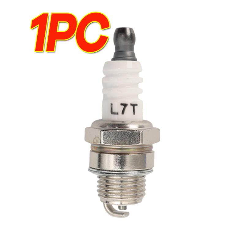 L7T Spark Plugs Engine Parts Universal Small Standard Generator Garden Power Tools Accessories Chainsaw Spark Plugs 1-4pcs