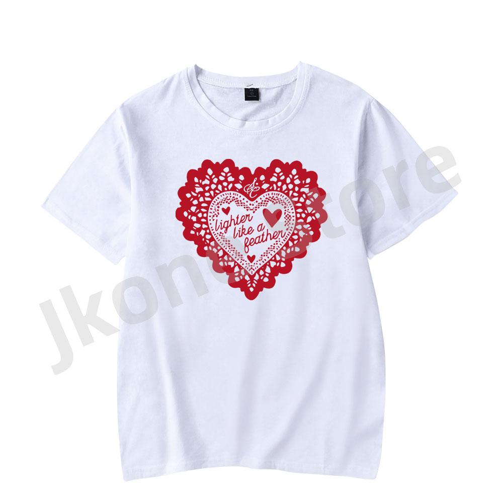 

Sabrina Carpenter Heart Tee Valentine New Logo Merch Tshirts Summer Women Unisex Fashion Casual Short Sleeve S