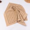 Double-Sided PU And Plush Checkboard Old Game Foldable Go Game Chessboard Weiqi Checkerboard Board Game For 53*61CM