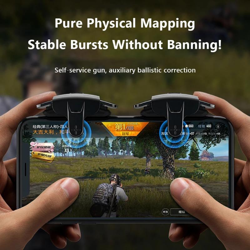 AK05 Game Controller For PUBG Mobile Phone Fire Aim Shoot Button Gamepad Trigger L1R1 Shooter Joystick Gaming Accessories 5