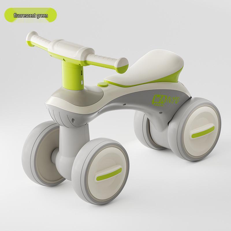 Kids Multifunctional Ride-On Car: Balance Bike & Scooter, Ages 1-6, Four-Wheel Anti-Rollover Design