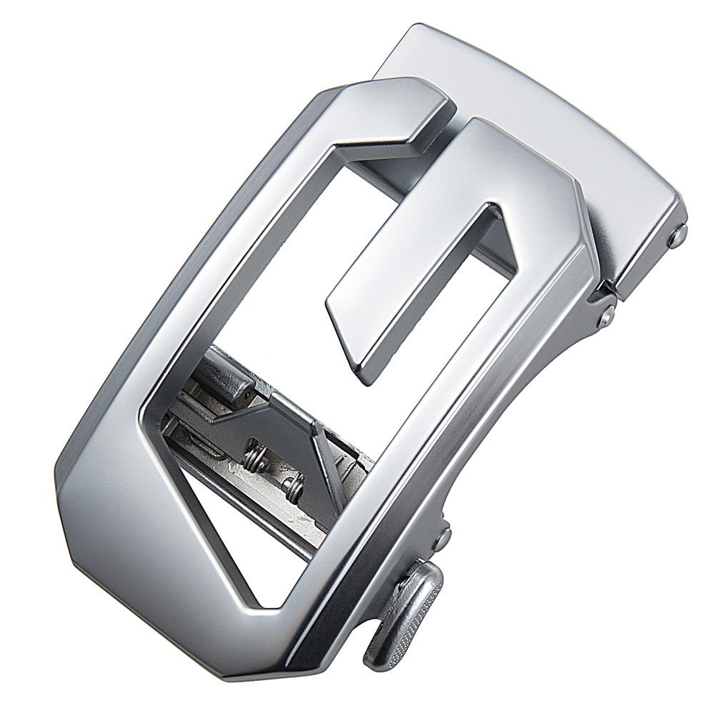 5Pcs Fashion Letter Buckle, Dongguan Button Head, Automatic Belt Buckle, Zinc Alloy Belt Head Ly36-25781