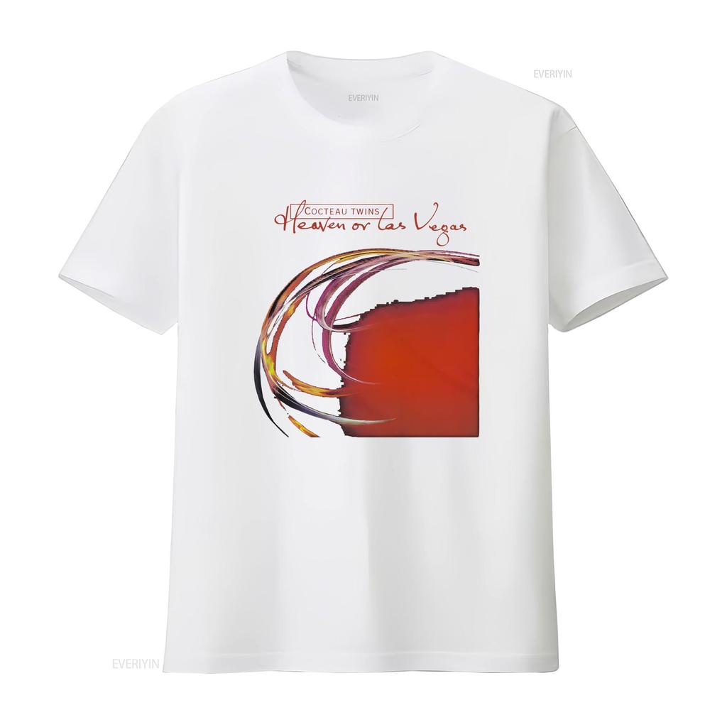 Cocteau Twins T Shirt Heaven or Las Vegas vintage Washed Casual Stretched Stylish Top For Everyday Wear fashion Versatile