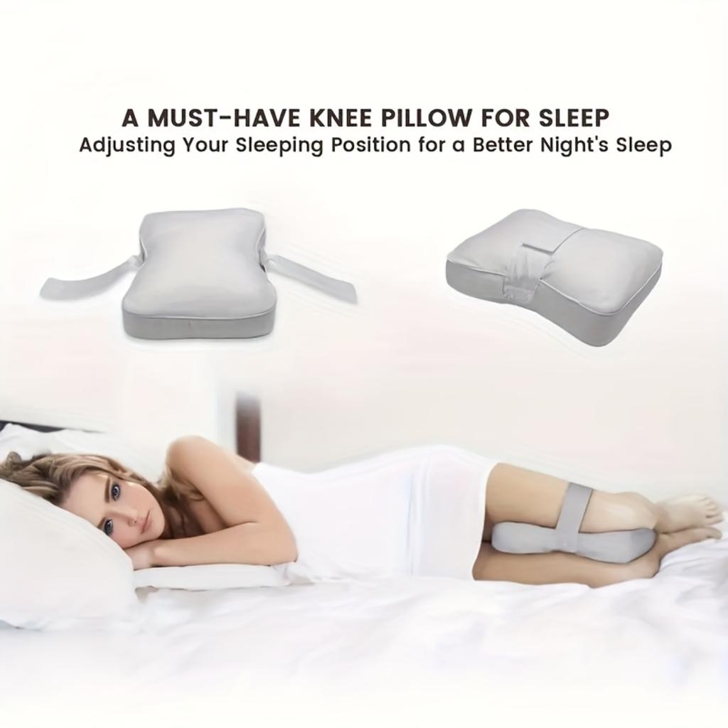 New Side Sleeper Leg Pillow, Adjustable Soft Leg Cushion To Reduce Friction Between Legs Ideal Comfort Sleeping Gift For Daily Use