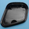 Ozkaksj Motorcycle ABS Side Pocket Cover Charger Waterproof Cap Side Cover for Nmax V2 2020-2021 Black