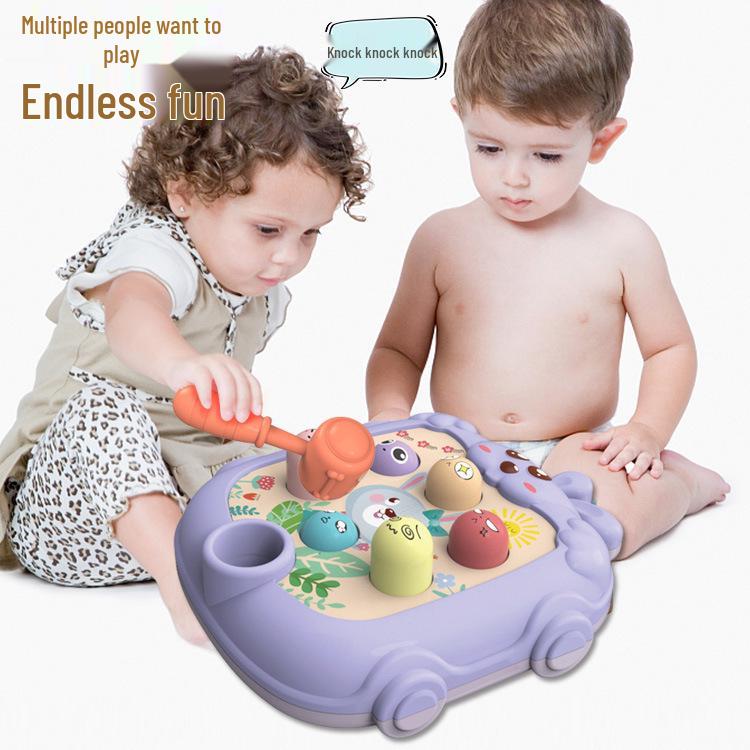 Whack-a-Mole Baby Decompression Toy: Large Rabbit Game Machine for Kids