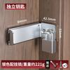 Entry Metal Door Lock Internal Locking Right Angle Lock Buckle Anti-theft Locks Password Padlock Home Cabinet Door Locks