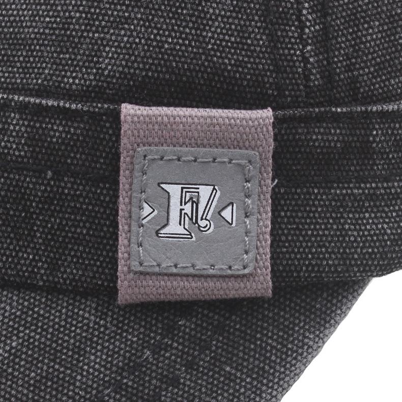 Canvas Baseball Cap Men's Short-Brimmed Cap Spring Summer Outdoor Sunscreen Sun Hat