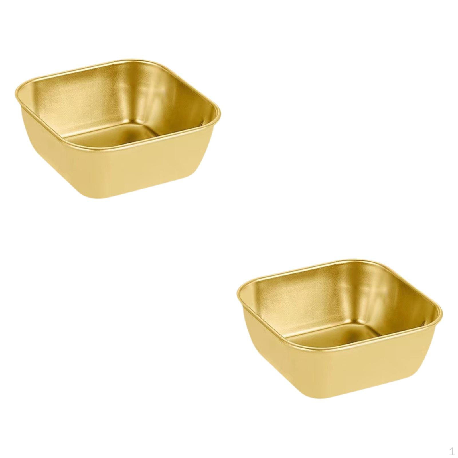 

2 упаковки подносов, корзин для закусок, кастрюля из нержавеющей стали, гарнир, кухонное хранение