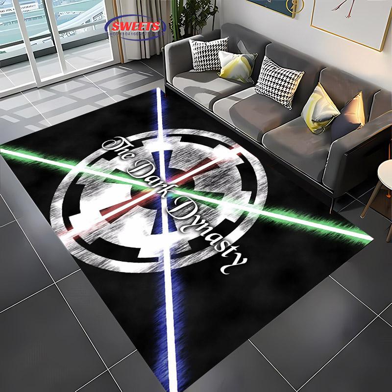 Next Day Shipping Classic L0G0 Printed Carpet,Living Room Bedroom Office Children's Room of Choice,Non-slip Machine Washable Mat