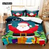 Father Christmas Bedding Set Duvet Cover Set 3d Bedding Digital Printing Bed Linen Queen Size Bedding Sets Fashion Design