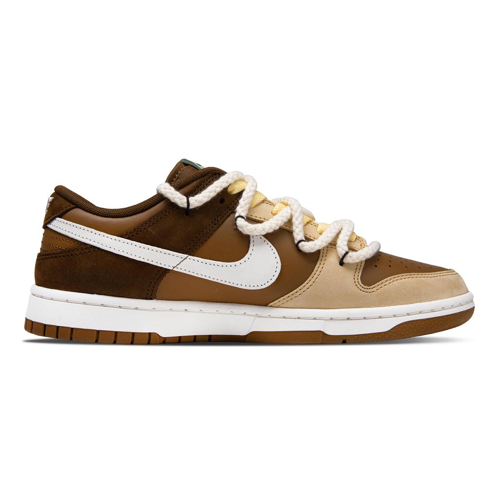 Nike Scarpe da Skateboard Dunk Butter Latte Resistenti all'Abrasione Resistenti all'Abrasione Basse Unisex Bianco Marrone HV1794-211(Team864-)