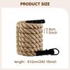 Gym Climbing Rope Exercise Battle Professional Fitness for Strengthen Muscle Power Sports