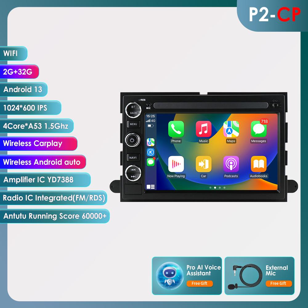 

Hizpo 2din Android Автомагнитола для Buick Enclave GMC Yukon Chevrolet Silverado Impala Авторадио Мультимедийный Видеоплеер GPS Интеллектуальный RDS Carplay 4G P2CP 4Core 2G 32G AI