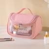 Women PVC Waterproof Cosmetic Bags Travel Storage Bag Toiletry Organizer Portable Transparent Makeup Bag Female Shower Wash Bag