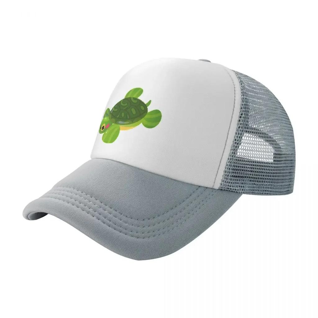 Redeared slider  pastel Baseball Cap Sunscreen Vintage Beach Bag Brand Man cap Mens Hats Womens