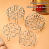 Jinxu Stainless Steel 7-Hole Egg Steamer Rack - 3 Pack