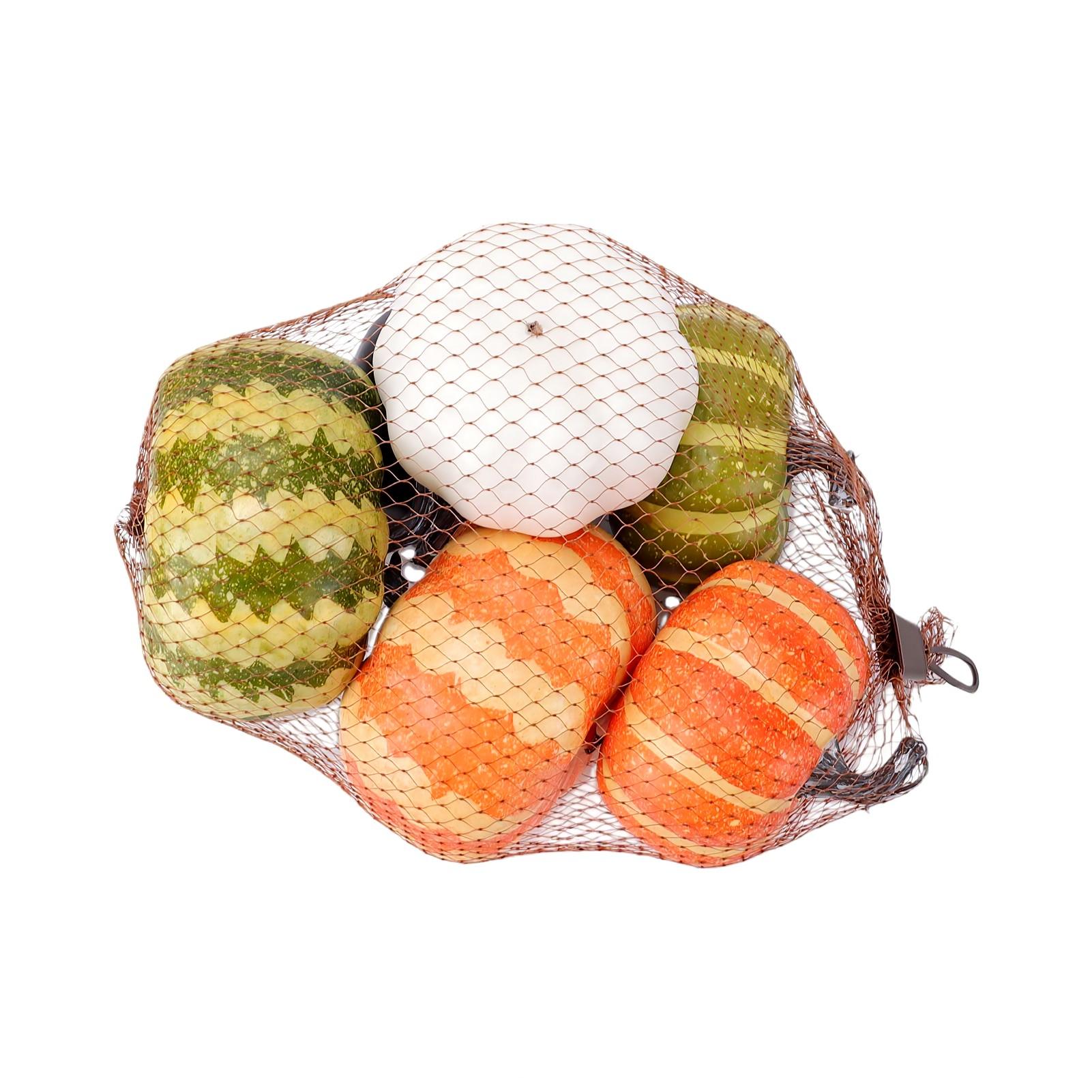 6 Stuks Kunstmatige Schuim Pompoenen voor Decoratie Gemengde Kleuren Herfst   Buiten Binnen Decor Boerderij Centerpiece