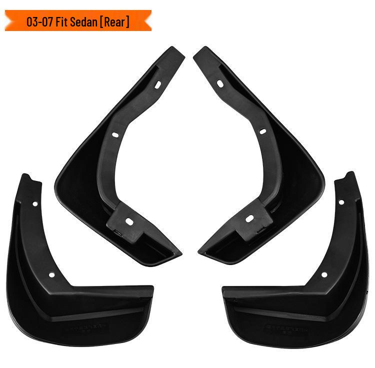 Honda Fit Jazz 2003-2007 Sedan Lapače nečistot pro přední a zadní pneumatiky