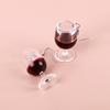 New Large Red Wine Glasses Acrylic Dangle Earring for Women Resin 3D Drink Cup Bottle Drop Earring Funny Creative Jewelry Gifts
