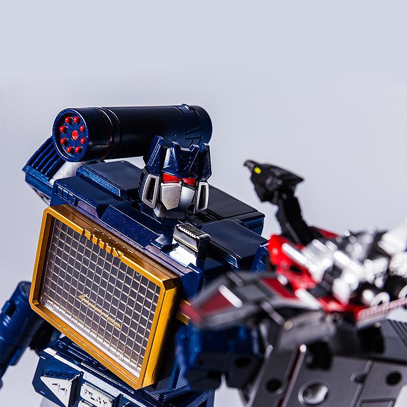 THF-01J Transformierendes Meisterwerk Soundwave mit Laserbeak Actionfigur