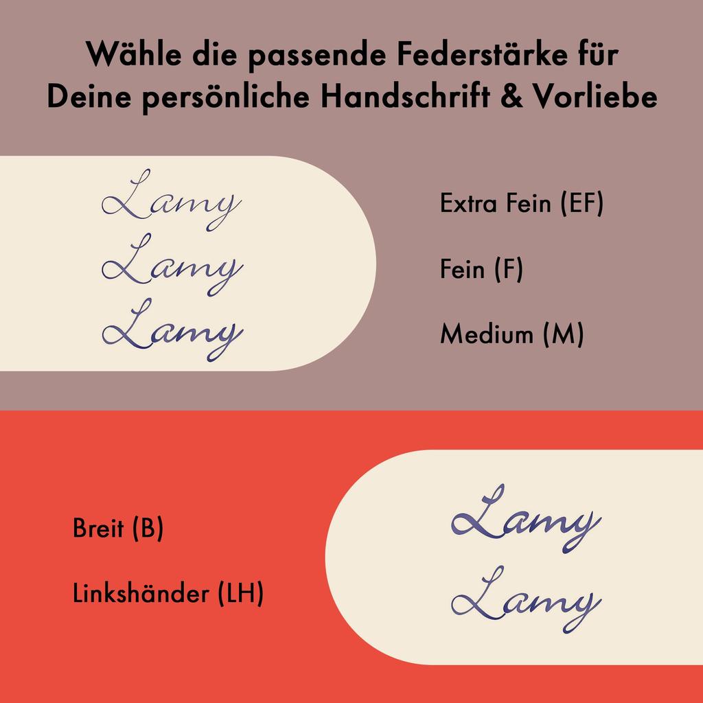 Lamy Safari Cosy Caneta de Tinteiro 020 Edição Especial uma caneta de tinteiro moderna com uma pega ergonómica e intemporal e um aparo de design médio, morango.