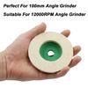 Polishing Pad, 4 Inches 10 Pieces Wool Polishing Pad Polishing Wheel  -lasting Durability for Metal, Marble Stone, Furniture Car Wax