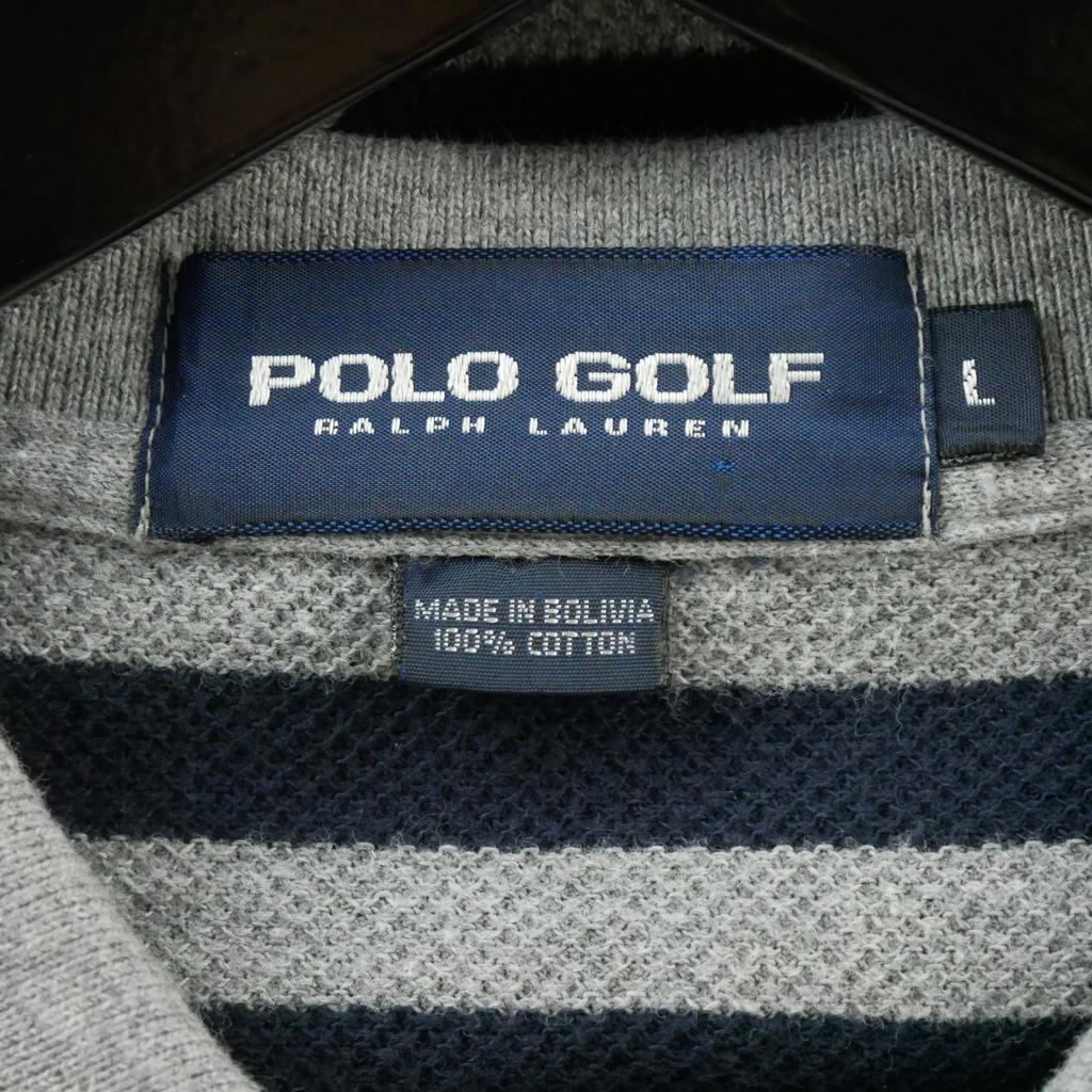 Seconde vie - Polo manches longues Homme Gris - Excellent état