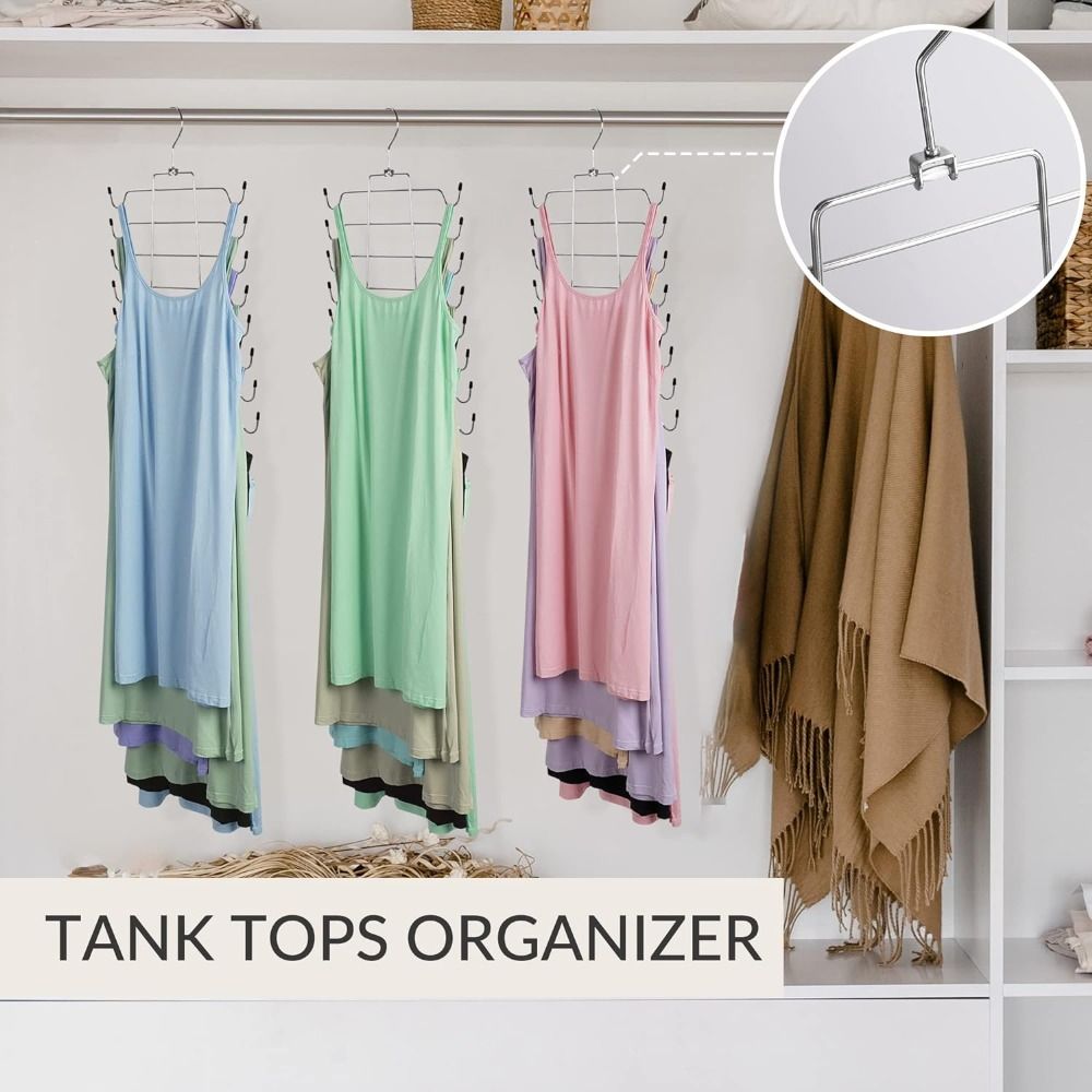 Stainless Steel Underwear Hanger Save Space Closet Organizers  for Chest Storage