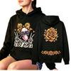 Fashion Women's Hoodie Fun Skull Girl Flower Printing Loose Fashion Pullover Autumn Clothing Vintage Men Women Tops Sweatshirts