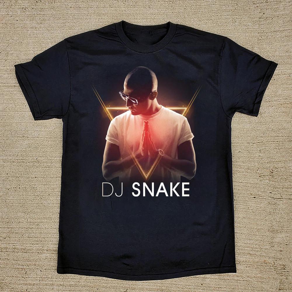 

RARE DJ Snake Black cotton Shirt Full size S5XL Unisex T162 Unisex T-Shirt L