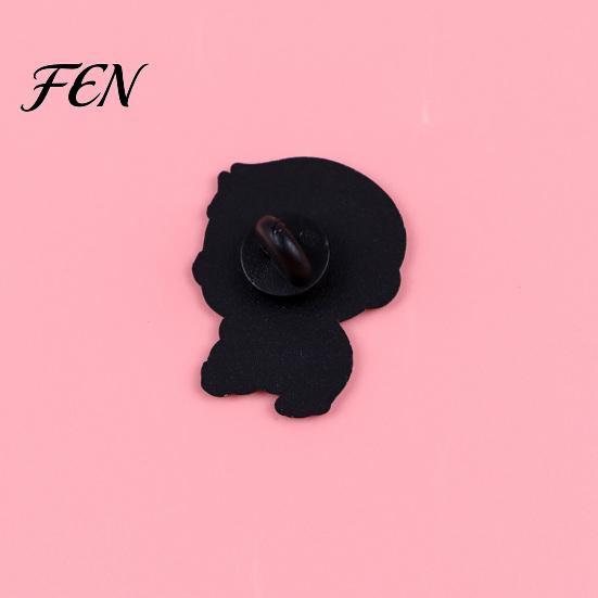 Animal Brooch Pin, Enamel Monkey Design Lapel Bright Color Outfit Badge with Childlike Pin Standard Safety Lightweight Accessory for Clothes Bags Hats