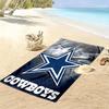 Dallas Cowboys Print Beach Towel, Large Soft Quick Dry Towel for Beach Camping Swimming