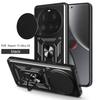 For Xiaomi 17 Ultra Case Mi 15 Ultra Cover Mi 13 14 Ultra Magnetic Ring Holder Armor Phone Case Slide Camera Protect Back Cover