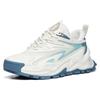Anta Platform Abrasion Resistant Cushioning Slip Resistant Low top Chunky Sneakers Men's White Cyan 112148880R-7
