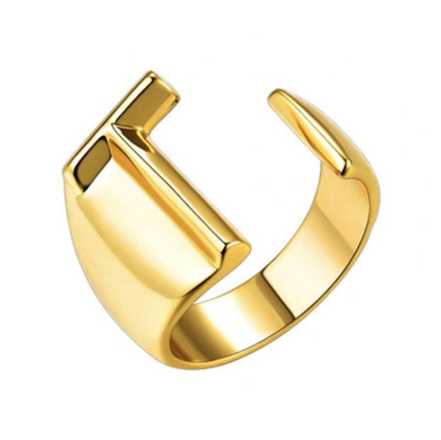 Adjustable Women's Fashion Rings, European & American Trend, 26 English Alphabet Designs