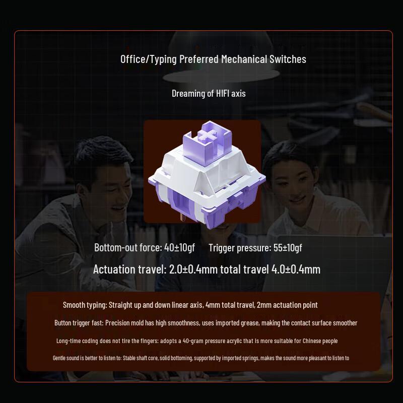 Dareu EK75 75% Tri-Mode Custom Mechanical Keyboard