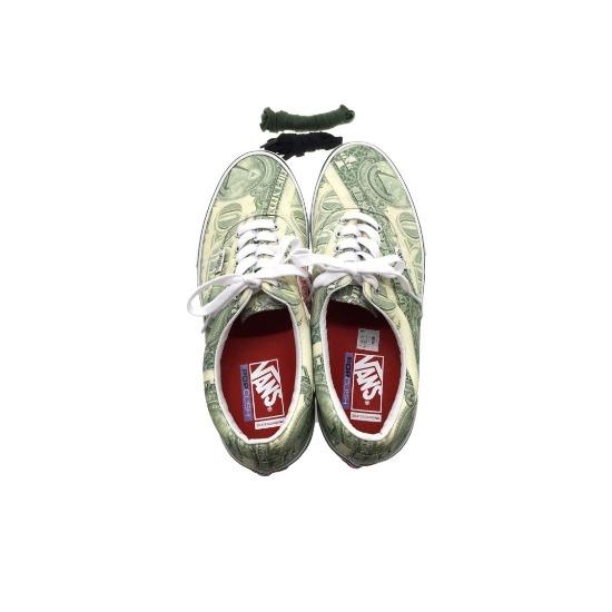Vans Supreme x Skate Era 'Dollar Bill' VN0A5FC9GRN Men's Shoes