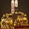 Wealth-Attracting Pixiu Ornament Pair for Home or Office Decor