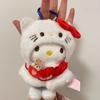 Sanrio Kawaii Doll Clothes Kuromi Melody Cinnamoroll For 15cm Cotton Doll Clothing Kokomimi Kitty Cloak Skirt for Labubu Outfit