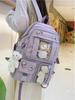 2023 Korean Style Women's Nylon Backpack - Large Capacity for High School Students