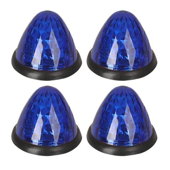 24V LED Watermelon Lights Rich Color Bumper Lights High-bright Trailer Side Marker Lights