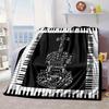 Music Fusion Art Blanket Flannel Blanket Throw Blanket Sofa Cover Blanket Soft Premium Blanket Picnic Blanket Tv Blanket Gifts