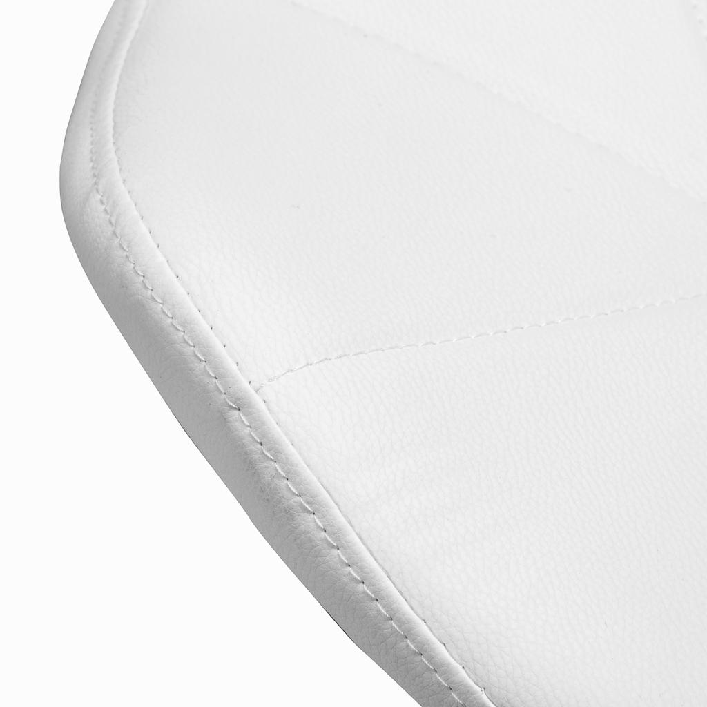 Taboret Kosmetyczny Qs-06B Czarno Biały