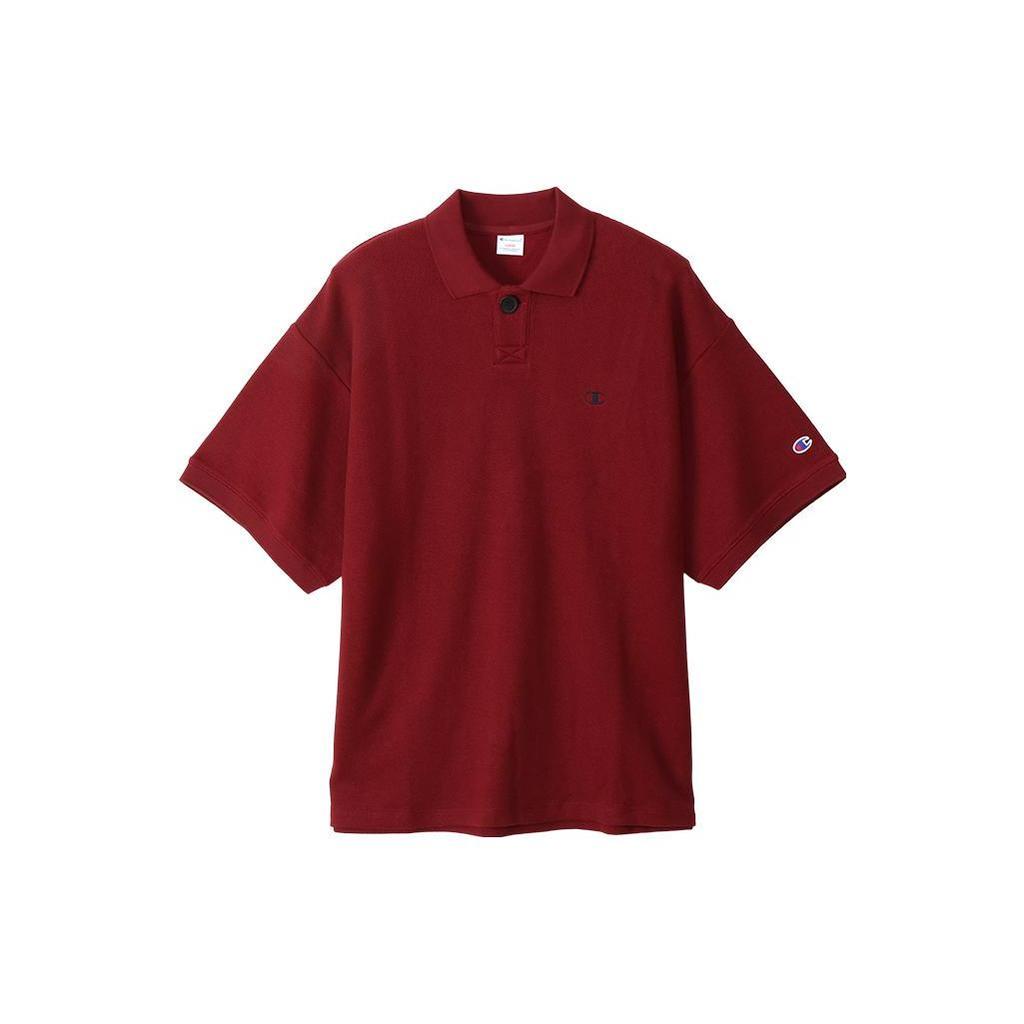 Champion Polo Shirts Men's Polo Collar Moderate Straight Fit C3-V308