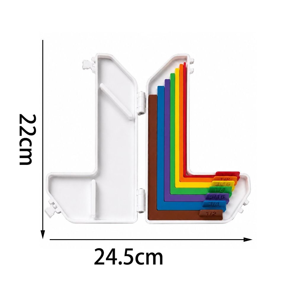 7 Pezzi Guide di Allineamento per Lavori di Carta Colorate Strumenti di Allineamento per Biglietti Forniture Artigianali