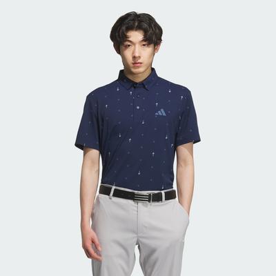 Adidaseugolpeu Pg Monogram Short Sleeve Polo Shirt Jf6300