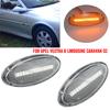 LED Side Marker Light For Opel Vauxhall Vectra B MK1 1995 1996 1997 1998 1999 2002 Dynamic Turn Signal Repeater Lamp Indicator